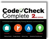 Code Check Complete 2nd Edition: An Illustrated Guide to the Building, Plumbing, Mechanical, and Electrical Codes by Redwood Kardon, Michael Casey, Douglas Hanson